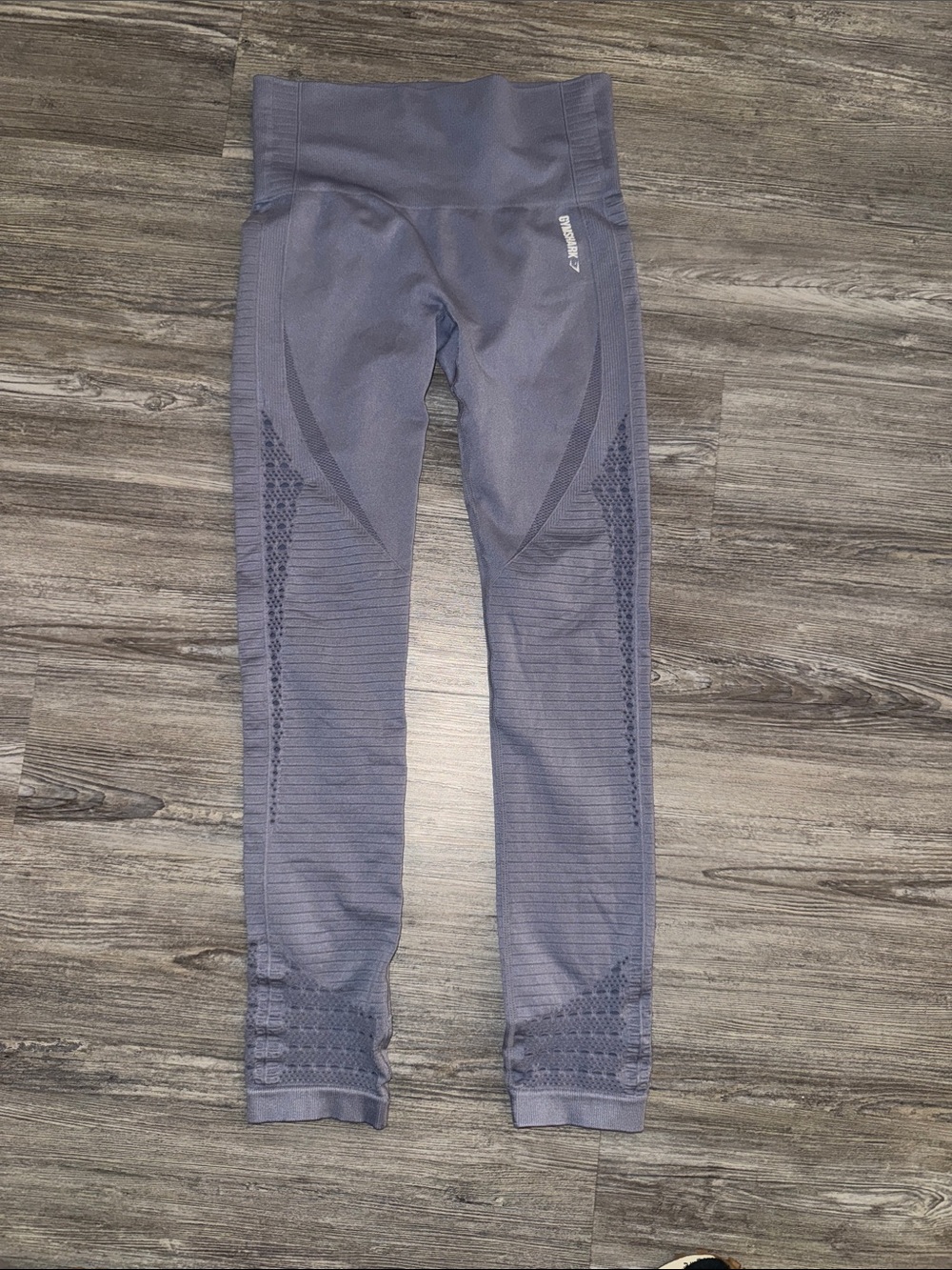 Gymshark Purple-Gray Seamless Performance Leggings
